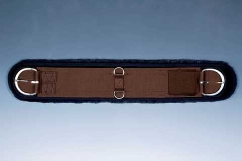 CHRIST Lammfell Western Sattelgurtschoner zum Aufkletten