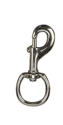 Karabiner mit runder, drehbarer Öse