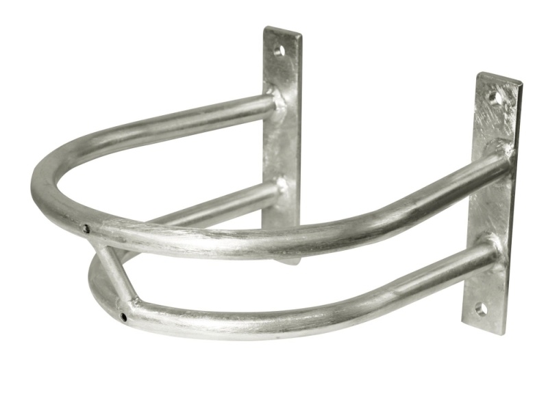 KERBL Schutzbügel für Tränkebecken, Groesse 1, Tiefe: 30 cm, Breite: 24 cm Höhe inkl. Montageplatte