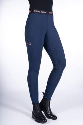 HKM Reitleggings -Graz- Style Silikon-Vollbesatz