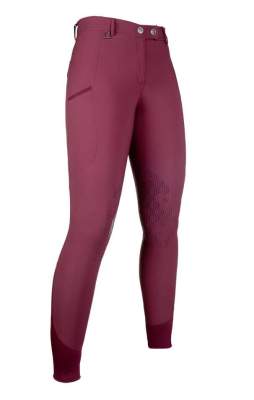 Lauria Garrelli by HKM Reithose -Morello PAM- Silikon-Kniebesatz