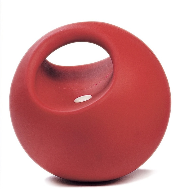 USG Spielball, rot mit Griff, robust