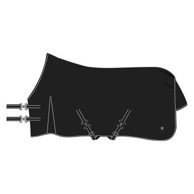IMPERIAL RIDING Outdoordecke IRHBasic ohne Halsteil Fleece