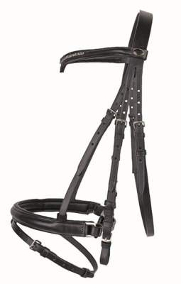 HKM Reittrense, unterlegt mit -V- Stirnband