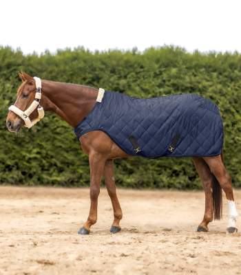 WALDHAUSEN Regen-Nierendecke Salzburg - Wasserdichte Pferdedecke In Petrolblau