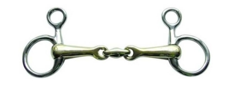 HKM Bauchergebiss Argentan, 16 mm mit Edelstahlringen