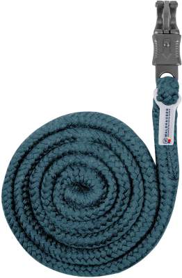 WALDHAUSEN Anbindestrick Plus, Panikhaken, dunkle Beschläge