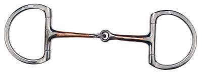 FEELING D-Gebiss „Overlay, Breite 12,5 cm, Stärke 12 mm, Ringe Ø 65 mm, massiv