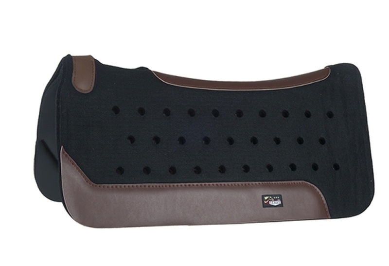 HKM TEXAS Westernpad -Air-, Vollblut/Warmblut, schwarz