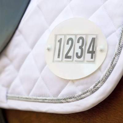 IMPERIAL RIDING Startnummer Basic Quick-Pin, 2-teiliges Set