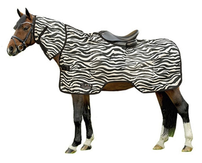 HKM Fliegenausreitdecke -Zebra-