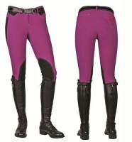 EQUESTRO - Pantalone Equitazione Donna Demetra Aderente A Vita Bassa Taglio Anatomico 40 9882 19