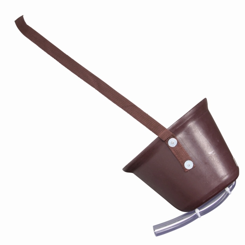 SUPER DANDY Maulkorb für Inhaliergerät, braun