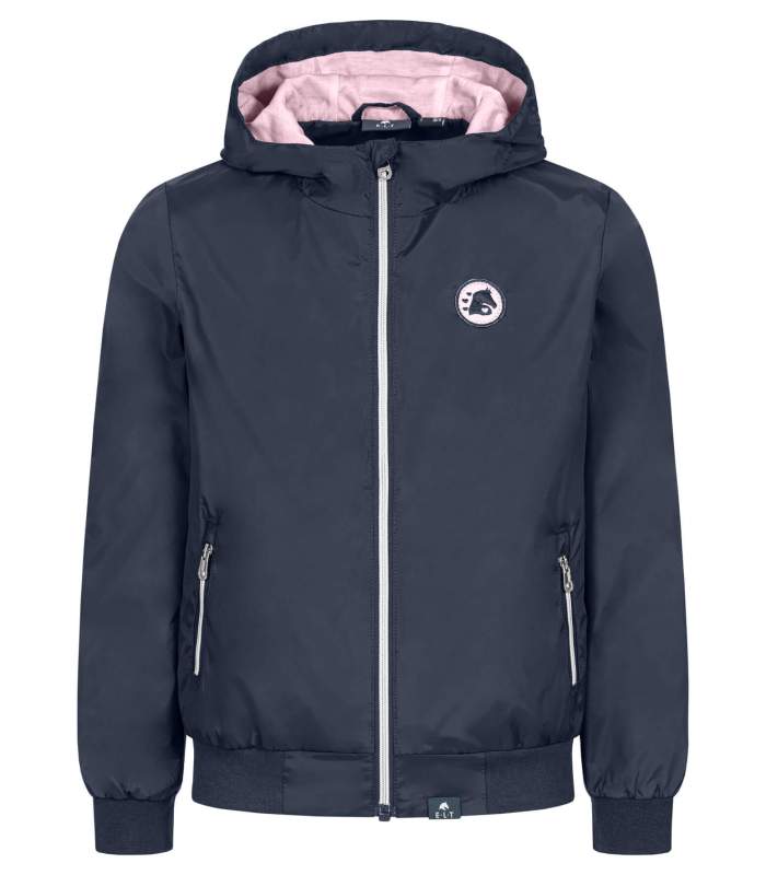 HKM Softshelljacke Für Damen – Atmungsaktiv, Winddicht, Wasserabweisend Mit Abnehmbarer Kapuze, Perfekt Für Reiten & Outdoor