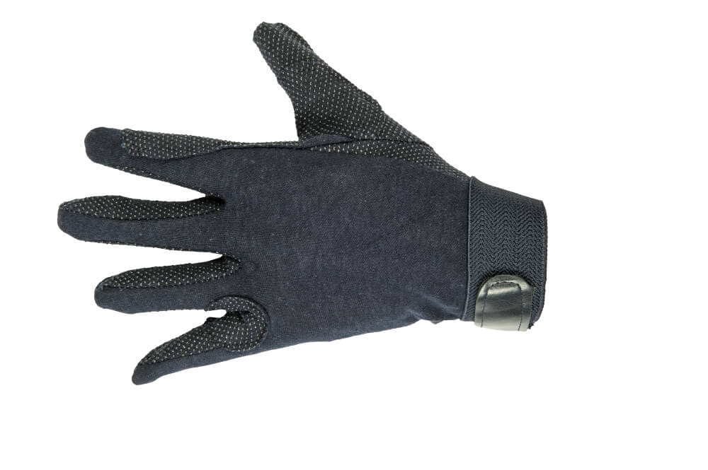 Guanti Da Equitazione HKM Fleece Per Bambini - Unisex, Caldi E Antiscivolo, Lavabili In Lavatrice